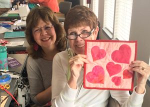 Being a part of a quilting guild is sharing the love
