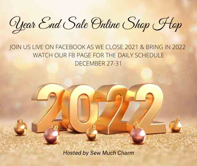 What's better than an inventory reduction sale? An online LIVE Shop Hop Event that's what!
